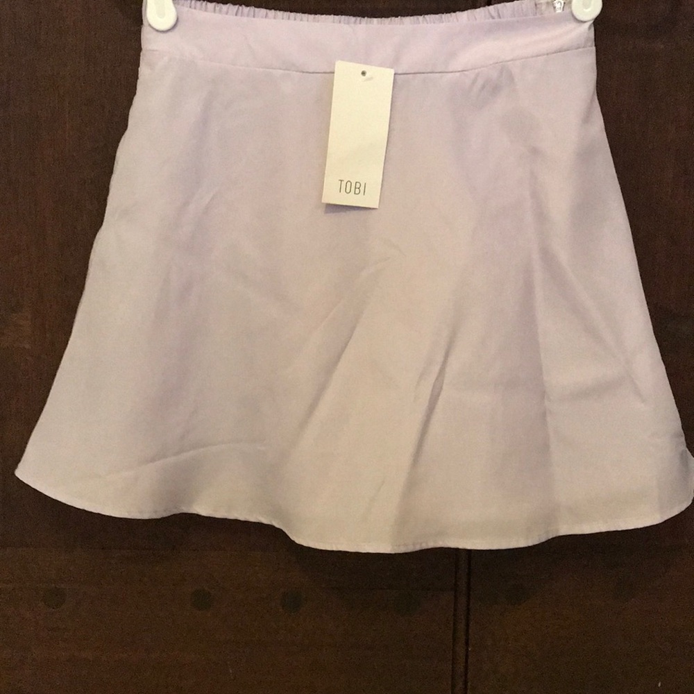 Tobi XS Lavender Skirt